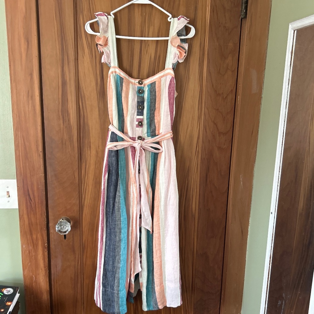 Jcrew flutter sleeve dress